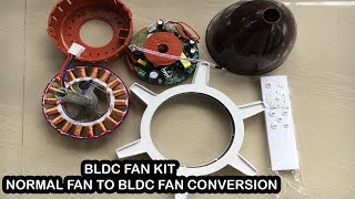 Ordinary Fan To BLDC Fan Conversion MALAYALAM [upl. by Oninrutas]