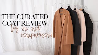 THE CURATED COAT REVIEW Try On amp Comparison Classic Boyfriend Graduate and Modern Down Coats [upl. by Ambros]