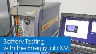 Solartron Modulab XM EnergyLab Potentiostat Demo Battery Testing [upl. by Nadroj]