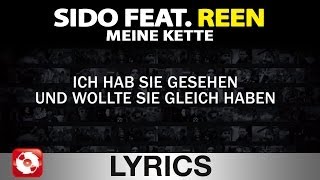 SIDO FEAT REEN  MEINE KETTE  AGGROTV LYRICS KARAOKE OFFICIAL VERSION [upl. by Otes]