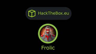 HackTheBox  Frolic [upl. by Amari542]