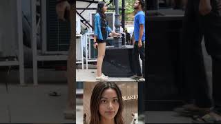 kissing prank gone WRONG prank funny viral fyp jatirSaimaiT cutegirl [upl. by Husein]