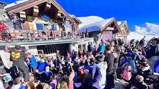 Apres Ski Party  La Folie Douce  Meribel Courchevel  Les 3 Valees  March 2023 [upl. by Eiznikam]