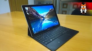 Samsung Galaxy TabPro S Test  Hands On Deutsch  German [upl. by Aizti]