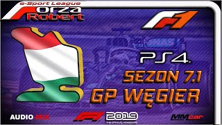 ForzaRobert eSport League F1 GP Węgier [upl. by Asirap]