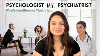 Psychologist vs Psychiatrist  Whats the Difference [upl. by Nayt]