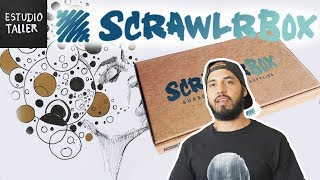 ScrawlrBox CHALLENGE Materiales de ARTE  Estudio Taller [upl. by Natika]