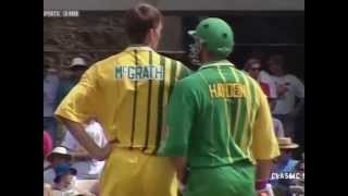 Glenn Mcgrath vs Matthew Hayden Ugly Cricket Fight Sledging [upl. by Adaven]