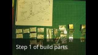 Aster GN S2 live steam kit build [upl. by Bilek]