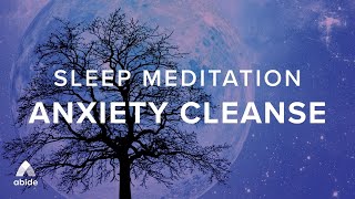 Christian Sleep Meditation to Cleanse Anxiety 😌 Plus Relaxing Music amp Black Screen for Deep Sleep [upl. by Danyluk]