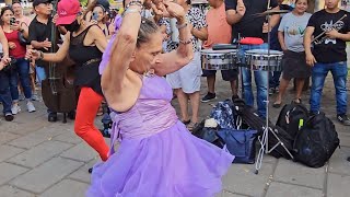 yajaira La Bailarina salvadoreña se desató Bailando 😱 elsalvador [upl. by Tine63]