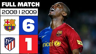 FC Barcelona  Atlético de Madrid 61 LALIGA 20082009 FULL MATCH [upl. by Alecia96]