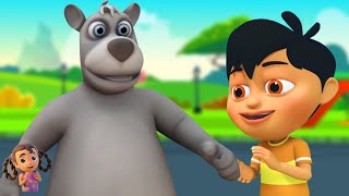 Kalu Madari Aaya कालू मदारी आया Hindi Nursery Rhymes and Cartoon Videos [upl. by Cleodel]