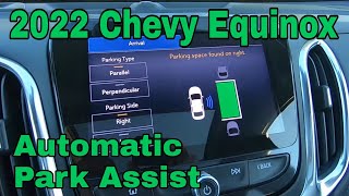 2022 Chevrolet Equinox Premier Automatic Park Assist Feature [upl. by Riane]