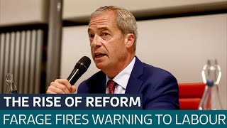 Im going to be ruthless Nigel Farage vows to clean up Reforms image post election  ITV News [upl. by Shields]