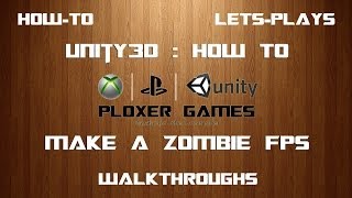 3 Unity3D Enemy Attack  Zombie FPS [upl. by Ithsav]