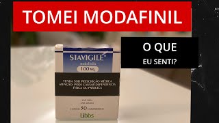 1º DIA TOMANDO MODAFINIL 💊 A DROGA DO FILME “SEM LIMITES” 🧠 [upl. by Zeb]