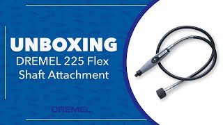 UNBOXING Dremel 225 Flex Shaft Attachment [upl. by Bose]