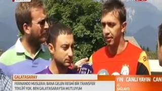 Fernando Muslera Basın Açıklaması  Galatasaray Slovenya Kampı [upl. by Rammus]