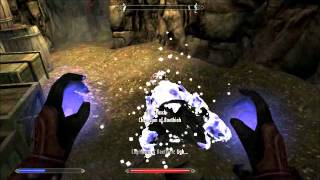 Knifepoint Mine Walkthrough  Skyrim [upl. by Stanfill]