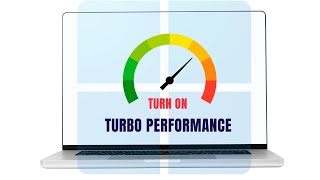 How to Turn On Turbo Performance on Windows 10 [upl. by Stilwell68]