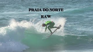 NAZARÉ PRAIA DO NORTE RAW NOV6 2024 [upl. by Ramiah]