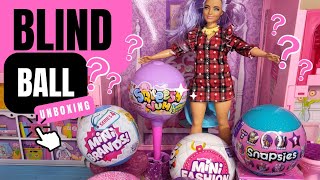 Mini Brands Mini Fashion Brands Disney Doorables amp More Mystery Toys Unboxing  ASMR [upl. by Anaher]