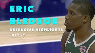 Eric Bledsoe Defensive Highlights  201819 [upl. by Erving]