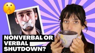 Nonverbal or Verbal Shutdown Short [upl. by Nilyahs]