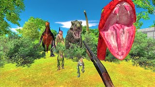 【Take 8】Survive in the grasslands with dinosaurs FPS perspective  Animal Revolt Battle Simulator [upl. by Garv]