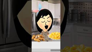 Macaroni with the Chicken Strips Miitomo Short [upl. by Angi]