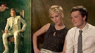 Catching Fire Cast React to Portraits [upl. by Nedaj]