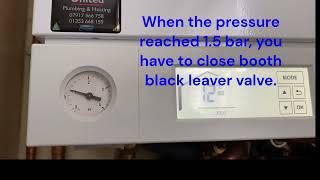 How To Top Up The Pressure  Repressurise On Your Viessmann Vitodens Combi Boiler [upl. by Rifkin]