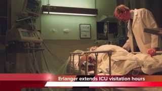 Erlanger hospital ICU visitation hours extended in Chattanooga [upl. by Jones]