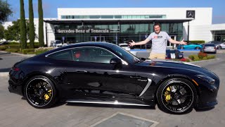 The 2024 MercedesAMG GT Is Fast Beautiful and More Refined [upl. by Auqcinahs]