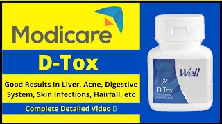 Modicare DTox Tablet Complete Details amp Benefits By Rohit Gupta [upl. by Procto]