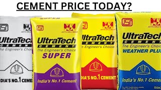 ultratech cement price today  Ultratech cement price 2023  Gurgaon weather plus rate  delhi [upl. by Orton]