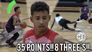 Julian Newman DROPS 35 POINTS HITS 8 THREES In Season Opener Downey vs ACD [upl. by Reffinej998]