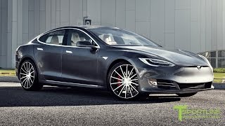 Tesla Model S P100D Midnight Silver Metallic Fully Customized Exterior amp Interior [upl. by Aicirtac]