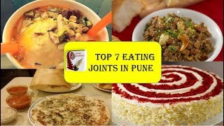 Best places to Eat in Pune  Pune Street Food  Best Restaurant in Pune  Indian Street Food [upl. by Lempres]