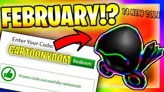 ALL NEW PROMO CODES in Roblox  14 Free Items [upl. by Hnib]