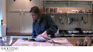 How to pluck and prepare a pheasant  Amy Willcock [upl. by Annauj]