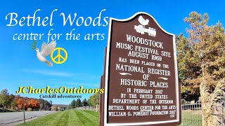 Bethel Woods Center for the Arts Woodstock Music festival site amp Museum Sullivan county New York [upl. by Ilime471]