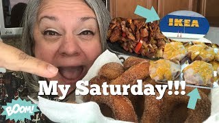 My Saturday Vlog  How To Make Easy Donuts amp Fajita Crunch wraps  Plus We Are Dogsitting [upl. by Reese219]