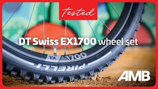 TESTED DT Swiss EX1700 enduro wheel set  AMB mountain bike [upl. by Akkinahs]