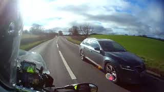 Unmarked Police Bike doing speed checks A49 [upl. by Vikky788]