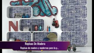 ♥Repisas de madera y modernas para la pared♥ [upl. by Aitsirt]