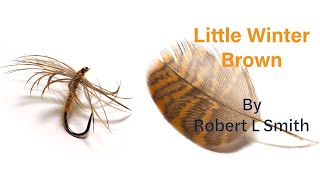 Tying North Country Spiders  The Little Winter Brown [upl. by Anahsor]