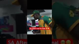 South Africa sad moments in T20 cricket world cupt20cricket worldcup iccyoutubeshorts [upl. by Reynolds]