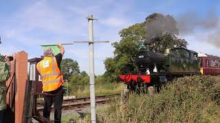 Chinnor steam gala Featuring 551897820 and 4555 [upl. by Othilie]